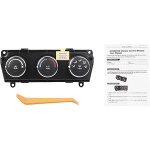 Dasbecan A/C Heater Climate Control Compatible With Jeep Wrangler 2014-2018 Replaces# 68197433AA 68197433AB