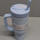 Ello Oasis 30 oz Tumbler with Handle & Retracting Straw | Reusable Insulated Stainless Steel Cup 100% Leakproof, Gifts for Teens Women Men | Keeps cold for 24 Hours, Cup Holder Friendly, Sweet Alyssum