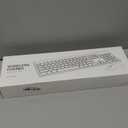 Wireless Keyboard and Mouse Comb, VEILZOR 2.4G Ultra-Slim USB Keyboard Mouse Set, Water-Dropping Keycaps, 12 Shortcuts, Wireless Keyboard for PC Laptop Windows XP/7/8/10, Vista, Mac, Pink (Black)