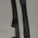 2PCS Car Seat Gap Filler Organizer,3 in 1 Car Seat Side Gap Filler with Hook for Avoiding Dropped Items,Universal No Drop Seats Guard for Filling Gaps 1.37-1.49 Inch Wide (Black)