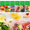 Syntus Vacuum Sealer Bags, 6 Pack 11" x 10' and 8" x 10' and 6" x 10' Commercial Grade BPA Free Bag Rolls, Food Vac Bags for Storage, Meal Prep or Sous Vide