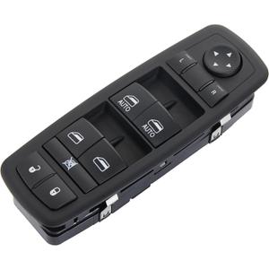 Driver Side Power Window Switch Replacement for 2011-2020 Chrysler 300,2015-2017 Chrysler 200,2011-2019 Dodge Charger,2016-2022 Ram 1500 2500 3500|Replace OE #68139805AB,56046823AE