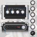 Karaoke Machine, Portable Bluetooth Speaker with 2 Wireless Microphones for Adults & Kids, PA System with Remote Control, LED Lights, Support USB/TF/REC/FM/AUX/TWS for Party Home System Packages