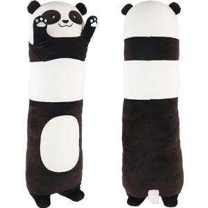 Tianmihou 36 inch Cute Giant Panda Bear Plush Soft Body Pillow Plushies, Large Long Panda Stuffed Animals Toy Big Doll, Gift for Kids Girls and Boys, Birthdays