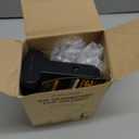 Glocusent 5W Clip on Light, 36LED Eye Caring Reading Light for Bed, 3 Colors & 5 Brightness Clip on Lamp with Adapter, Perfect Reading Light for Bed with Clamp/Bunk Bed/Headboard/Table/Desk (Black)