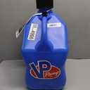 VP Racing 5.5 Gallon Motorsport Container Blue Utility Jug - Features Close-Trimmed Cap and Neck for Tight Seal - Made of Even-Density Plastic (2pack)