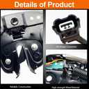Hood Lock Latch Compatible with Altima 2019 2020 2021 2022 2023 2024 Front Hood Actuator Assembly
