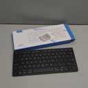 OMOTON Bluetooth Keyboard Compatible with iPad A16 11th 10th Generation, iPad 10.2 (9th/8th/7th), iPad Pro 13/12.9/11 inch, iPad Air/Mini and More iOS Devices, Black