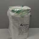 TrashAid 2 Pack Bathroom Trash Can with Lid, 2.6 Gallon / 10 Liter Small Garbage Can with Press Top Lid, Plastic Wastebasket with Pop-up Lids for Toilet, Office, Bedroom, Living Room, White