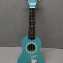 POMAIKAI Soprano Ukulele Starter Wood Ukele Hawaiian Guitar Ukelele 21" Beginner and Students (Blue)