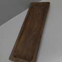Hanobe Decorative Wood Dough Bowl: Large Long Wooden Bowl for Entry Way Table Home Decor - Coffee Table Decor for Living Room - Dining Table Centerpiece Decor, Brown, 20"