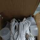 EAMBRITE Home Decorations Light Up White Birch Tree Indoor Christmas Decor, 4 Pack Battery Operated/USB Lighted Tabletop Money Tree Lamp Led Lights Xmas Wedding Centerpiece Table Room (2 Ft)