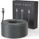 LUCMO Starlink Gen 3 Cable 30FT/ 9.5M Short Cable, Replacement Extension Starlink Ethernet Cable Waterproof, Grey