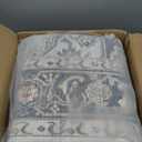 homewill 9x12 Area Rugs for Living Room - Large Carpet Ultra Thin Soft Washable Oriental Vintage Floral Distressed Rug Big Indoor Carpets for Bedroom Nursery Dorm Home Decor Aesthetic - Multi