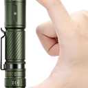 WUBEN C3 Flashlight 1200 High Lumens Rechargeable Flashlights 6 Modes Super Bright IP68 LED Tactical Flashlight for Camping, Home, Emergenc, Inspection, Repair, Tool Gifts for Men(Army Green)