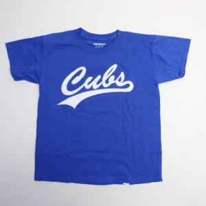 Cubs Vintage Swoosh T-Shirt, Blue, XL