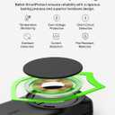 Belkin MagSafe Charger Compatible, 3-in-1 Charging Station, Qi2.2 25W Magnetic Wireless Charger Dock, Foldable Charging Stand for iPhone 17/16/15, Apple Watch, AirPods, Pixel 10 (45W Adapter Included)