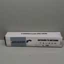 UltraPro Amplified TV Antenna, Indoor Bar Design, Long Range, Supports 4K 1080P HD Digital VHF UHF, Smart TV Indoor Antenna, Amplifier Signal Booster, Black, 47331