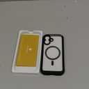 Miracase for iPhone 17 Case 6.3'', Full-Body Bumper Military Drop Protection Outdoor Phone case with Built-in Glass Screen &Camera Control, Easy Installation, No Gap, Compatible with MagSafe, Black