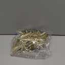 Quzzil 12 Pcs Christmas Gold Bethlehem Star Ornament 4.72 x 2.95 Inch Star of Bethlehem Christmas Tree Topper Glitter Ornament Plastic Nativity Stars Hanging Decor Accessories