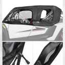 KEMIMOTO Cab Enclosure Soft Upper Doors Compatible with 2024 2025 2026 Polaris RZR XP 4 1000 - Water-resistant, Fit with Side Mirrors, Upgrade Zippers UTV Upper Window Side Windshield Accessories
