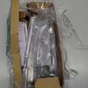 Medium Duty Hydraulic Door Closer for Commercial & Residential Use - Perfect for Screen Doors, Garage Entry, and Interior Doors with Soft Close Technology - Adjustable Automatic Door Closing Mechanism (Silver)