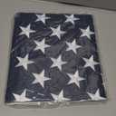 American Flag 3x5 Ft for Outside, Heavy Duty Nylon US Flags for High Wind Outdoor, Fade Resistant and Waterproof USA Flag with Embroidered Stars, Sewn Stripes, Brass Grommets
