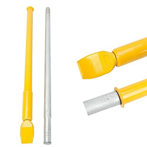 BLACKHORSE-RACING Heavy Duty Tire Bead Breaker Slide Hammer Impact for Car Truck Trailer Portable Tire Changing Sliding Hammer Yellow