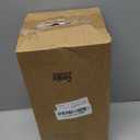 Christmas Highland Cow Stuffed Animals 7.87 Inch Brown Highland Cow Plush Toy with Santa Hat Colorful Light Bulbs Cute Plushies Decorations for Xmas Holiday Kids Adults Boys Girls Gifts