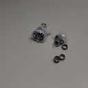 Faucet Aerator Faucet Sprayer Attachment, Kitchen Faucet Head Replacement with 4 Spray Modes, 360° Swivel Faucet Extender Anti-Splash Sink Sprayer Faucet Nozzle Head (Smooth, Silver)