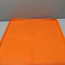 Silicone Grill Mat Protective Silicone Grill Mat Cover Washable High Temperature for Baking Pan (28 Inches Orange)
