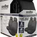 Custom Accessories Black Bucket Low Back Seat Cover