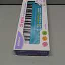 Keyboard Piano for Kids, BIGFUN 37 Keys Toddler Piano Multifunction Music Educational Instrument Toy, Electronic Kids Keyboard for 3-7 Year Old Girls and Boys (Blue)