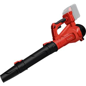 Leaf Blower Cordless for Milwaukee M18 Battery (No Battery) - 580CFM & 6 Speed Levels, Electric Brushless Cordless Handheld Blower for Town Care, Patio, Blowing Leaves and Snow (Black & Red)