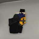 Harbinger Training Grip Wrist Wrap Gloves - Enhanced Grip & Wrist Support, Breathable Lycra Back, Padded Leather Palm, Half-Finger Design, Quick Pull Tabs - Ideal for Weightlifting, Gym - Men's (X-Large, Blue)