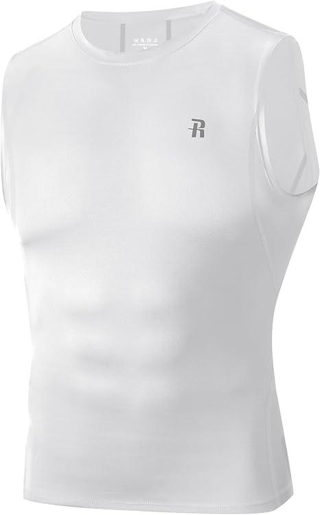 TELALEO 1 Pack Men's Athletic Compression Shirts Sleeveless Workout Tank Top Sports Base Layer Running Basketball XL TELALEO 1 Pack Men's Athletic Compression Shirts Sleeveless Workout Tank Top Sports Base Layer Running Basketball XL