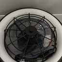 Fansdrick 16" Wall Mounted Fan Indoor, Quiet 6 Speed Wall Mount Fan with Remote, Light and Timer, 360° Adjustable Tilt Plug in Wall Fan for Garage, Bedroom, Kitchen, Living Room, Greenhouse, Patio16" Wall Mounted Fan Indoor, Quiet 6 Speed Wall Mount Fan with Remote, Light and Timer, 360 Adjustable Tilt Plug in Wall Fan for Garage, Bedroom, Kitchen, Living Room, Greenhouse, Patio (Black)