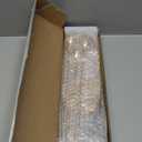 ChefBee 6PCS Gold Tall Candle Candlestick Holder, Taper Pillar Candle Sticks Stand Holders Decor, Centerpiece Dining Table Wedding Festive Fireplace Mantle Vintage Room Decorations, Housewarming Gift