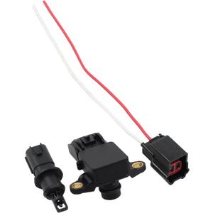 MOTOKU Air Intake Charge Temperature Sensor w/Wire and MAP Manifold Absolute Pressure Sensor for Jeep Wrangler Patriot Compass Liberty Cherokee for Chrysler 300 Town & Country for Dodge Ram Nitro