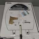 KOHLER K-4775-96 Brevia Round Toilet Seat with Quick-Release Hinges And Quick-Attach Hardware For Easy Clean, Biscuit