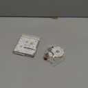 West style 2025 Christmas Tree Ornaments - Made of Zinc Alloy Glitter Powder Pendant 2x2 Inch Picture Frame Ornament for Pet and Baby Holiday Keepsake Gift (2025, Snowman)