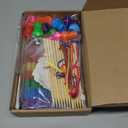 BenLouis 96Pcs Kids Party Favors Mini Coloring Books Crayon Slap Bracelets Stickers Set Bulk for Kids 4-8-12 Classroom Birthday Gifts Goodie Bags Pinata Stuffers School Rewards Crafts Supplies