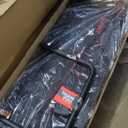 Sunny Health & Fitness Walking Pad Treadmill with Handle, Manual Compact Foldable Design Walking Running Non-Slip Surface Treadmill with Fixed Incline, LCD Monitor, Bluetooth Optional