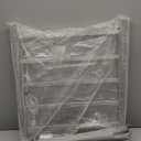 Towel Warmer Brushed Nickel for Bathroom Wall Mounted Bath Towel Heater Plug-in Square 6 Bars Drying Rack Stainless Steel Electric Heated Towel Rack 80W 27.48x21.57x2.17inches ETW13