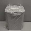 TIPGO Bathroom Can with Lid, 4 Gallon / 15 Liter Small Garbage Can, Press Top Bin, Plastic Wastebasket with Pop-Up Lid for Bedroom, Living Room, Office (Grey)