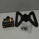 Melnor 65131AMZ MiniMax Turbo Oscillator Sprinkler, 4000 sq. ft., 4-Way Adjustable, Quick Connect Bundle, Black, Yellow