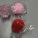 3PCS Big Strawberry Squishies, Handmade Sticky Squishies Strawberry for Adults Relaxation