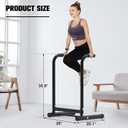 RELIFE REBUILD YOUR LIFE Dip Station Functional Heavy Duty Dip Stands Fitness Workout Dip bar Station Stabilizer Parallette Push Up Stand