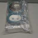 Dog Bowls, Cat Food and Water Bowl Set with Water Dispenser and Stainless Steel Bowl for Cats and Small Dogs Green