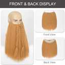 Yan Dream Viking Dwarf Long Braided Synthetic Fake Beard for Halloween Cosplay Costume Parties